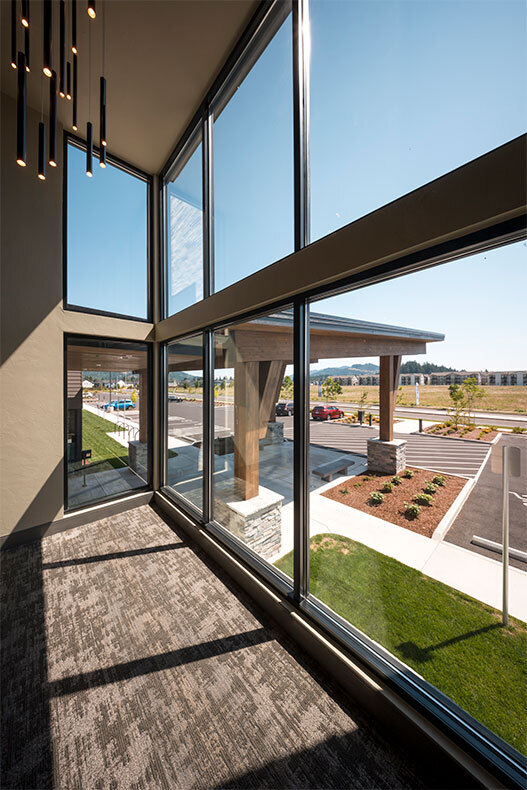 Nwcc stair window wall