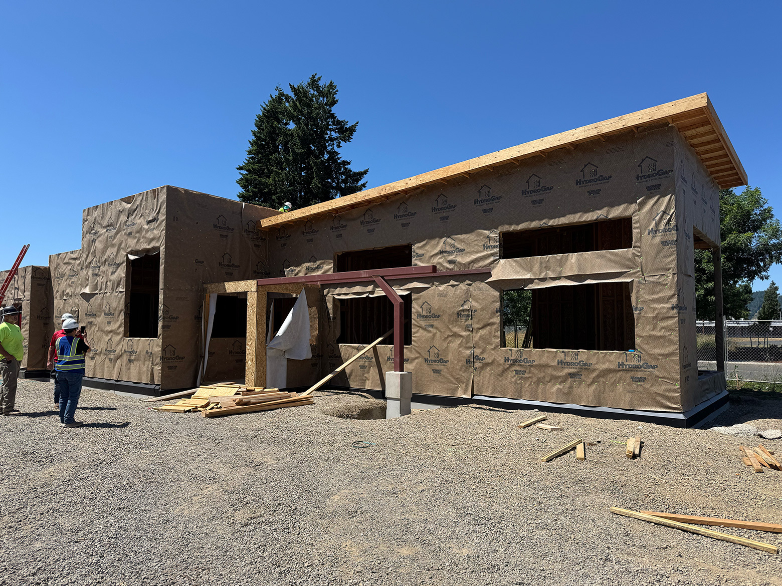Family center progress